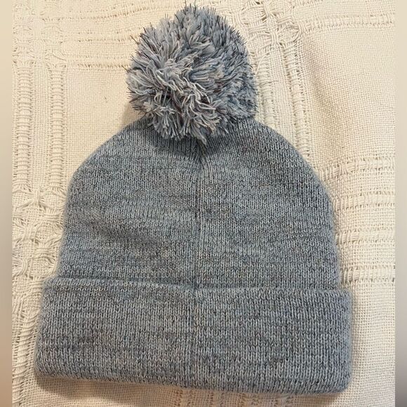 UNICORN light blue & silver snow hat toboggan - Picture 2 of 2